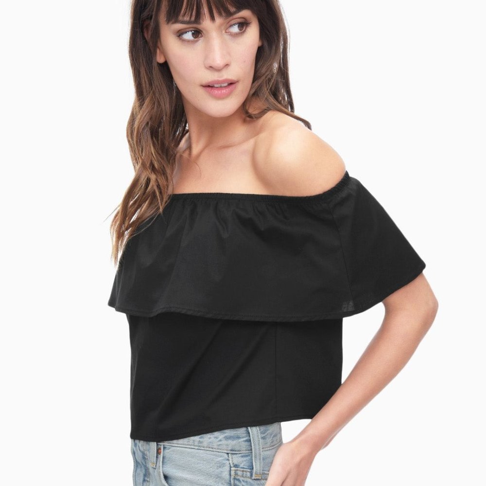 NWT Splendid Tropic Off Shoulder Top, Size XL